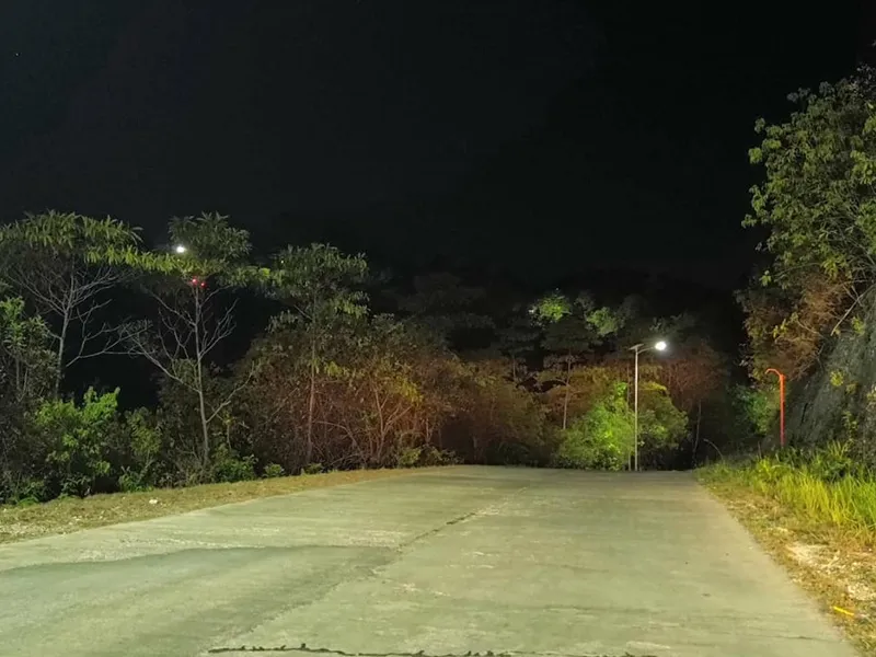 Le réverbère Solar Power Solar Power aux Philippines en 2024