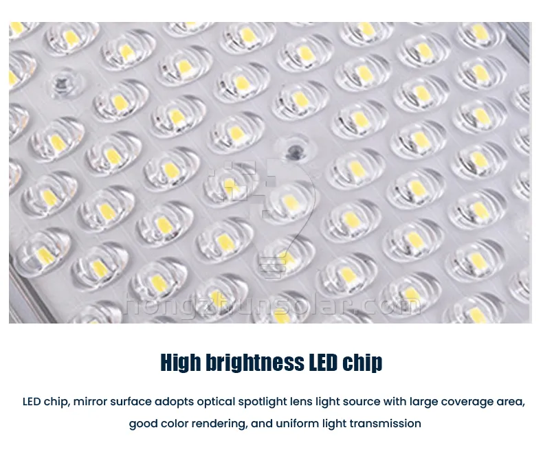 Hongzhun Outdoor Solar Street Light Road étanché