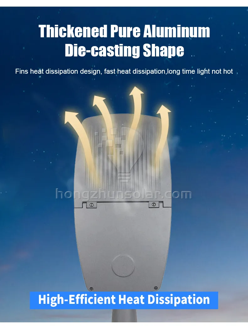 High Lumen SMD extérieur LED Street Light étanché