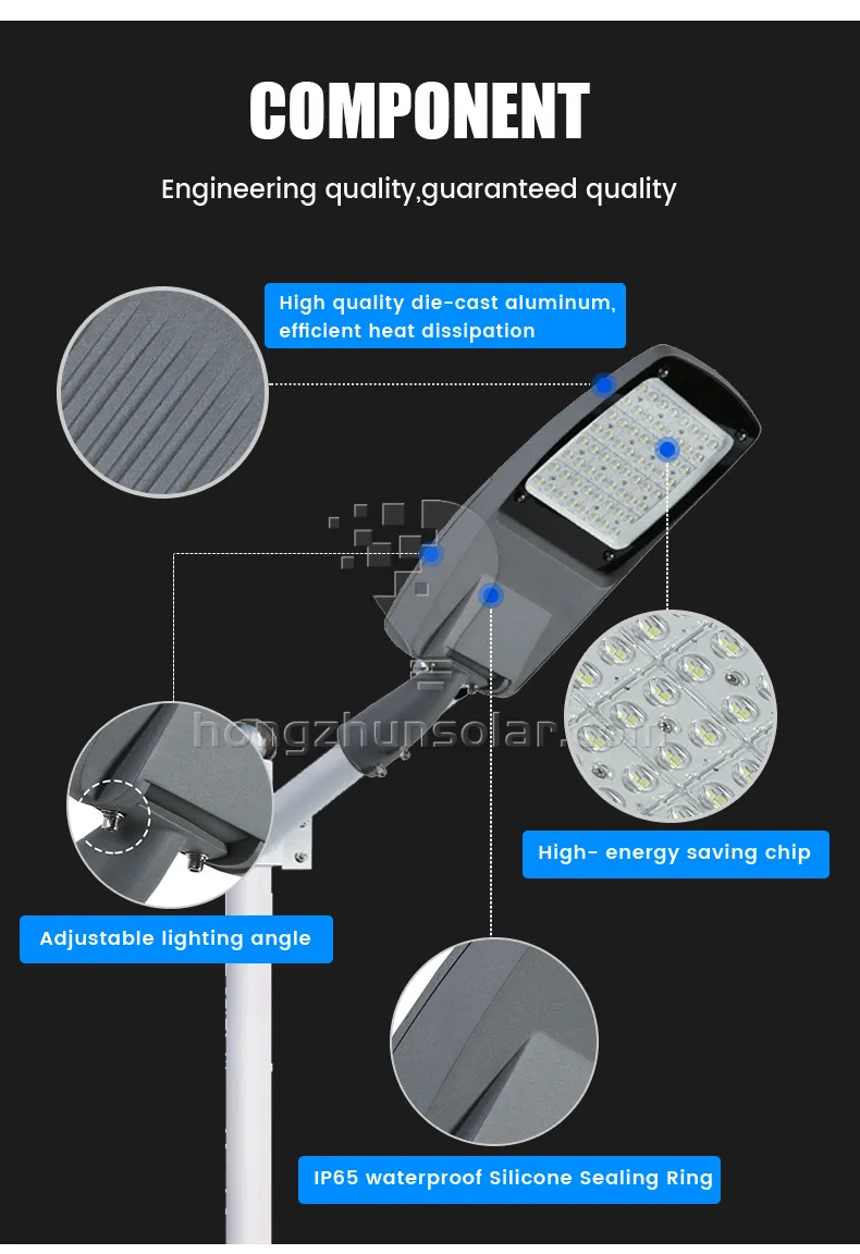 High Lumen SMD extérieur LED Street Light étanché