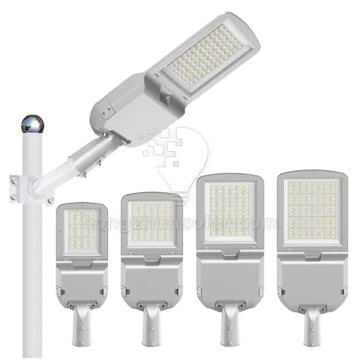 IP65 étanche à la lampe d'éclairage de rue LED extérieur IP65 Aluminium 50W-300W SMD Chip AC Alimentation Certifié CE