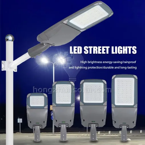 Lampe de route haute luminosité autoroute aluminium étanche IP65 50w 80w 100w 150w 200w 250w 300w extérieur électrique led lampadaire