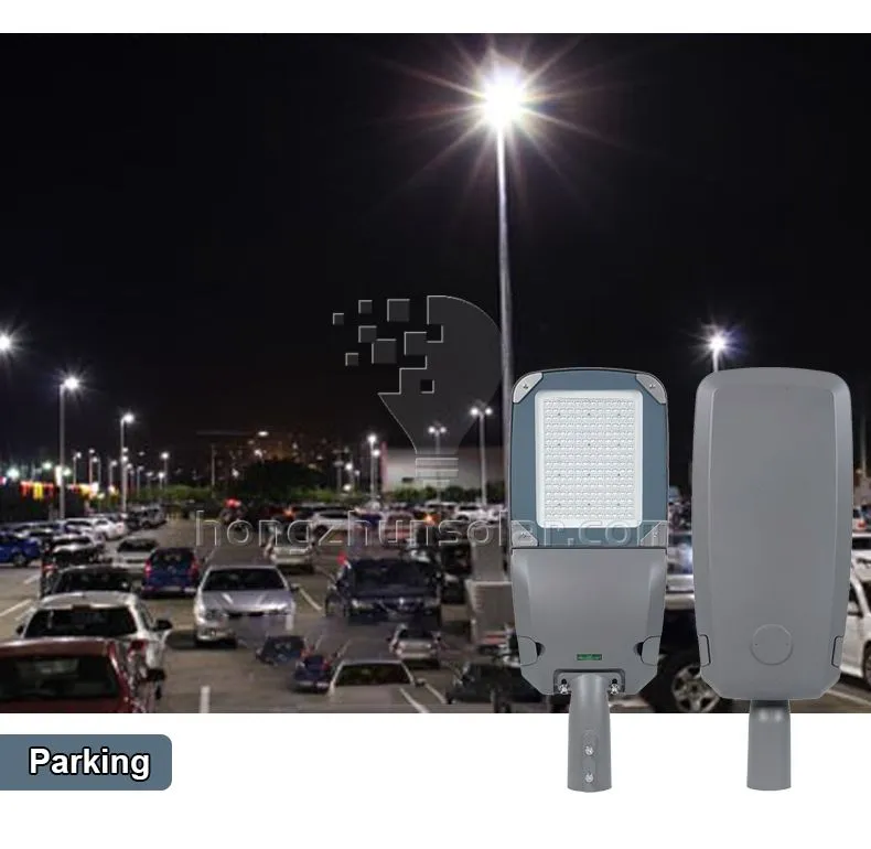 Lampe de route haute luminosité autoroute aluminium étanche IP65 50w 80w 100w 150w 200w 250w 300w extérieur électrique led lampadaire