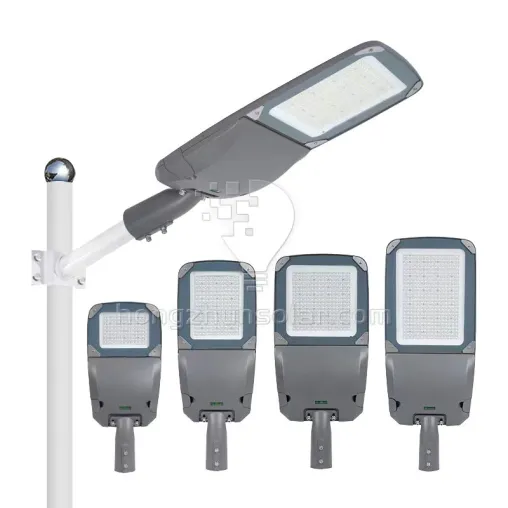 Lampe de route haute luminosité autoroute aluminium étanche IP65 50w 80w 100w 150w 200w 250w 300w extérieur électrique led lampadaire