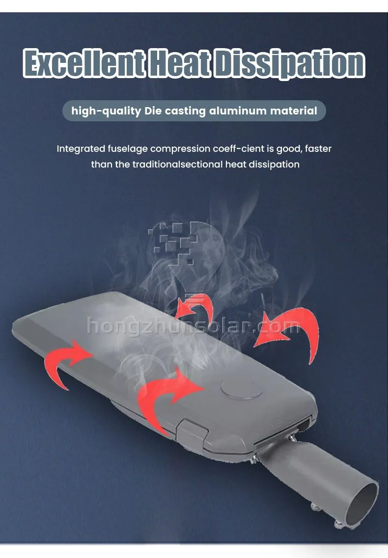 Lampe de route haute luminosité autoroute aluminium étanche IP65 50w 80w 100w 150w 200w 250w 300w extérieur électrique led lampadaire