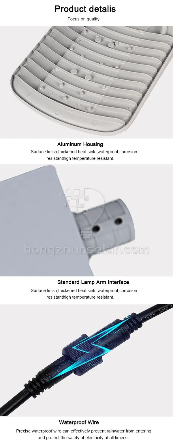 Ip65 Aluminum 100w-400w Waterproof Outdoor Remote Control Solar Led Street Light