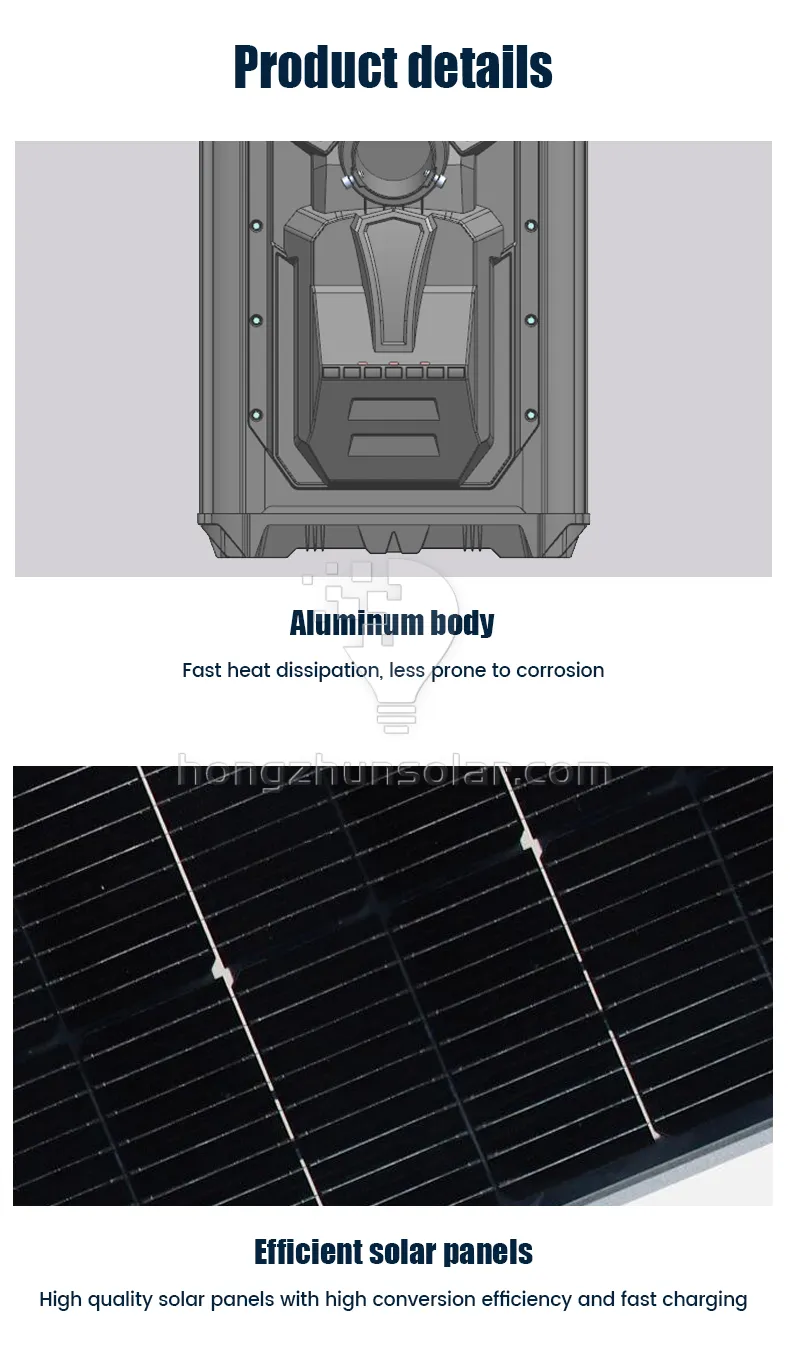 Waterproof IP65 Aluminum Outdoor 100w-1000w Industrial All In One Integrated Led Solar Street Light