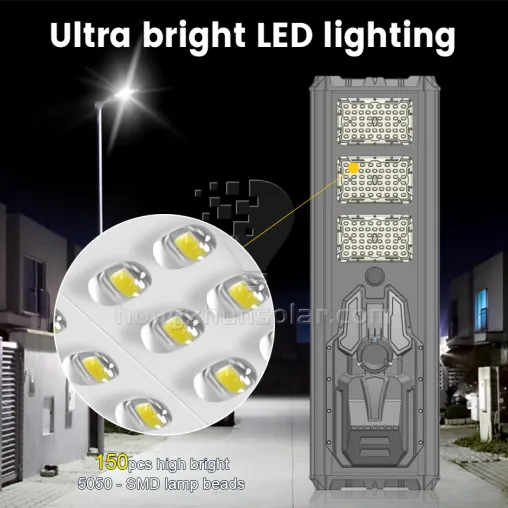 100w-1000w All In One Integrated Led Solar Street Light