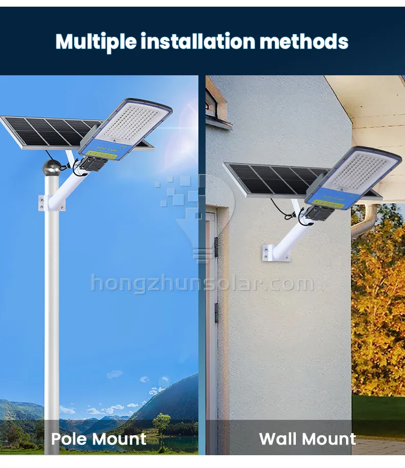 Ip65 Outdoor Waterproof Pathway Road 60w-360w Solar LED Street Lamp
