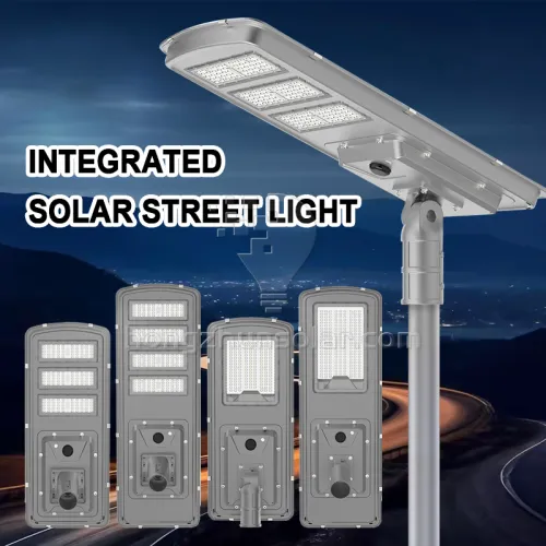 IP65 Waterproof 100W-500W Aluminum Integrated LED Solar Street Light Outdoor All in One