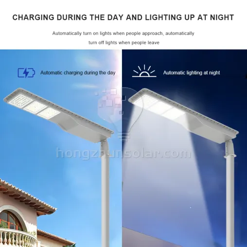 IP65 Waterproof Outdoor Road 50W-300W Aluminum LED Solar Street Light