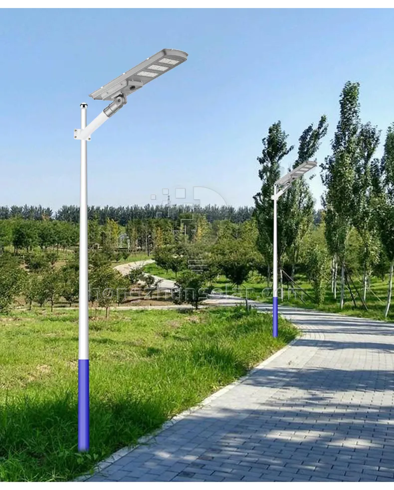 IP65 Waterproof 100W-500W Aluminum Integrated LED Solar Street Light Outdoor All in One