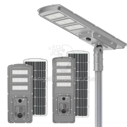 IP65 Waterproof 100W-500W Aluminum Integrated LED Solar Street Light Outdoor All in One