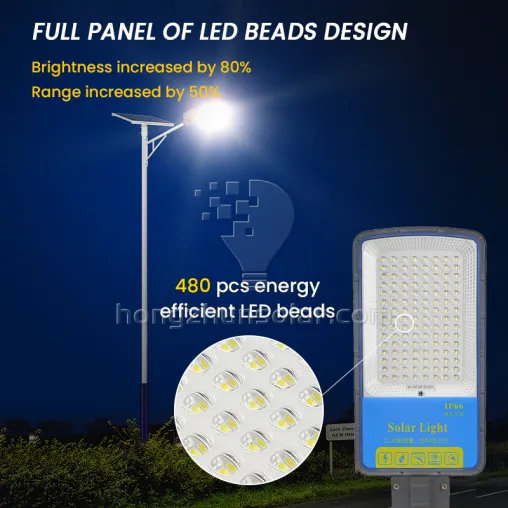 Ip65 Outdoor Waterproof Pathway Road 60w-360w Solar LED Street Lamp