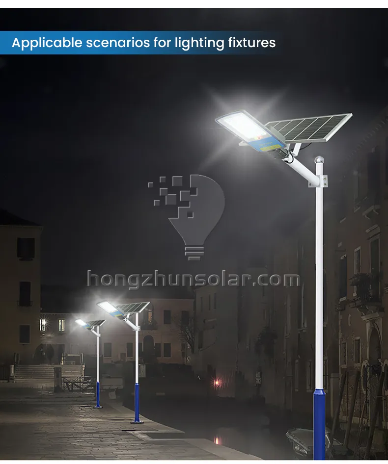 Ip65 Outdoor Waterproof Pathway Road 60w-360w Solar LED Street Lamp