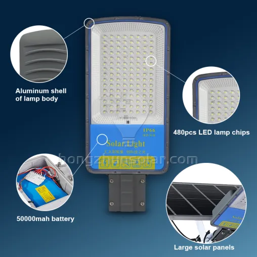 Ip65 Outdoor Waterproof Pathway Road 60w-360w Solar LED Street Lamp
