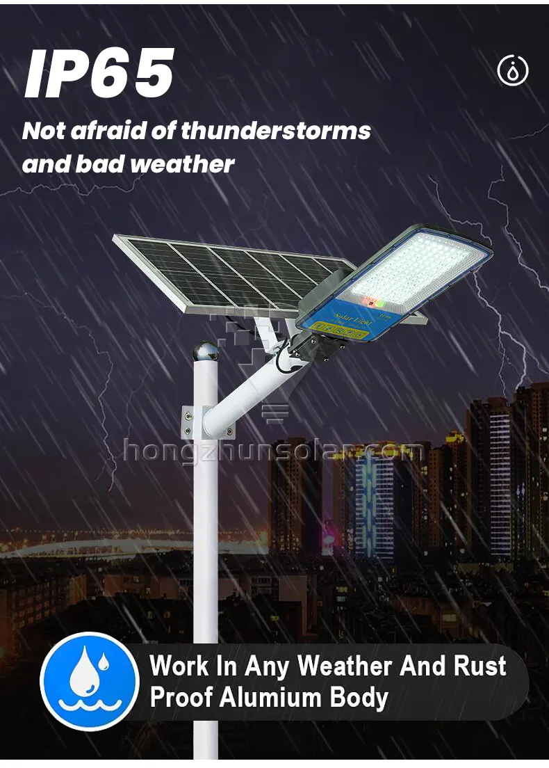 Ip65 Outdoor Waterproof Pathway Road 60w-360w Solar LED Street Lamp