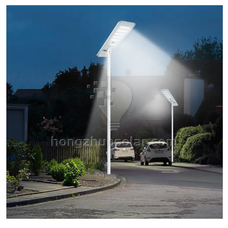 Outdoor Roadway Road Waterproof Ip65 30w-250w Aluminum Integrated Led Solar Street Light