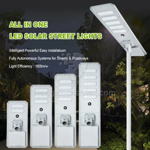 Outdoor Roadway Road Waterproof Ip65 30w-250w Aluminum Integrated Led Solar Street Light