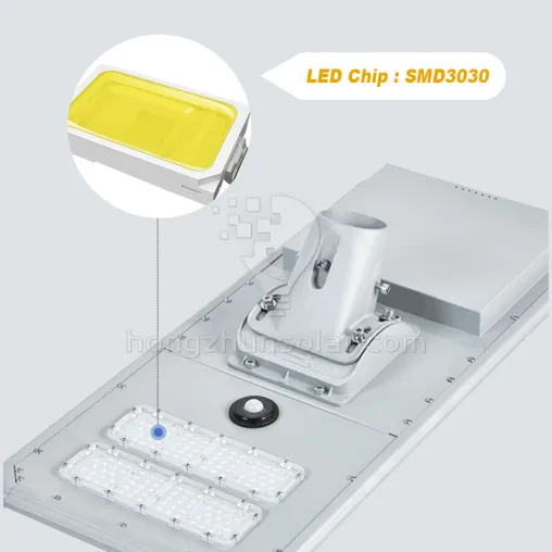 Outdoor Roadway Road Waterproof Ip65 30w-250w Aluminum Integrated Led Solar Street Light