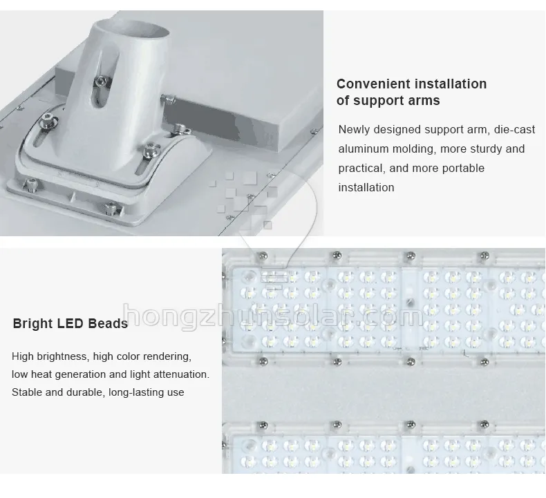 Outdoor Roadway Road Waterproof Ip65 30w-250w Aluminum Integrated Led Solar Street Light