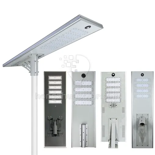 Outdoor Smd Aluminum IP65 Waterproof 50w-250w All in One Integrated Led Solar Street Light