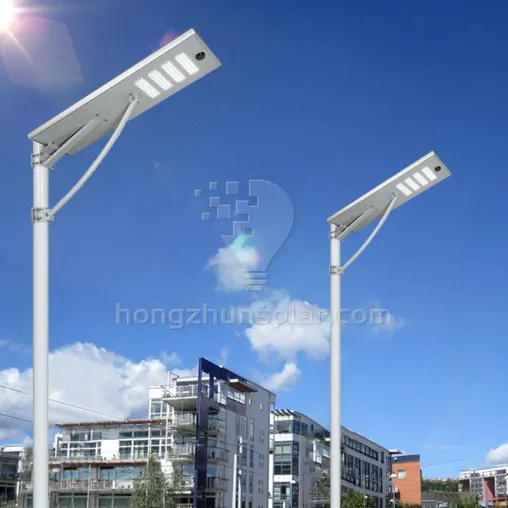 Outdoor Smd Aluminum IP65 Waterproof 50w-250w All in One Integrated Led Solar Street Light