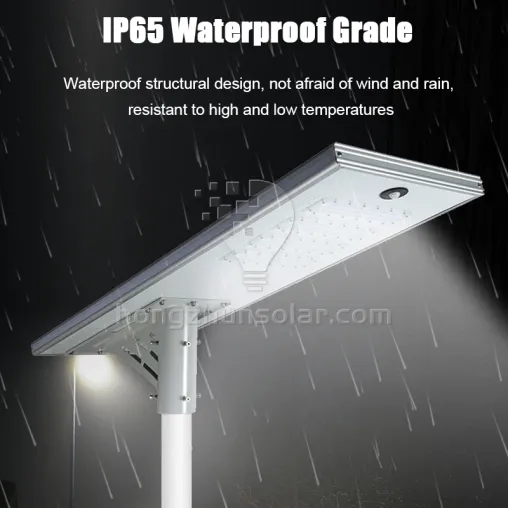 Outdoor Smd Aluminum IP65 Waterproof 50w-250w All in One Integrated Led Solar Street Light