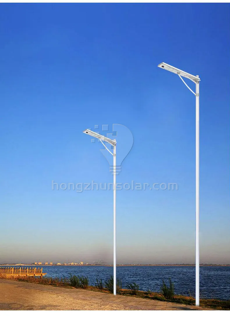 Outdoor Smd Aluminum IP65 Waterproof 50w-250w All in One Integrated Led Solar Street Light