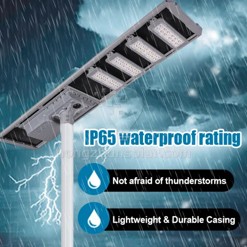 Waterproof IP65 Integrated All in One Aluminum 100W-700W Led Solar Street Light