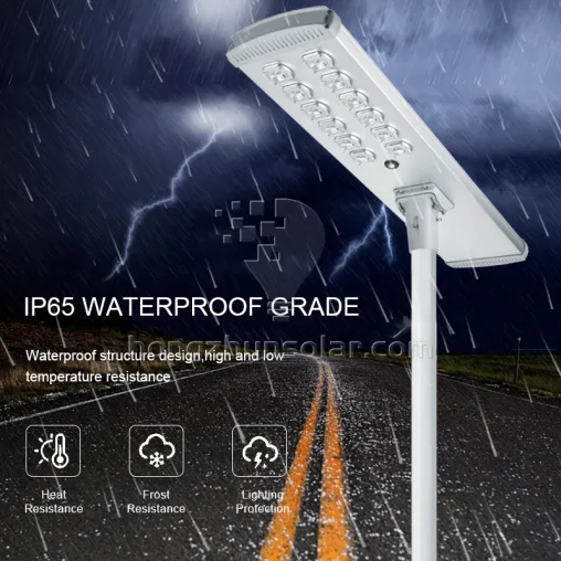 High Lumen Lithium Battery Waterproof Ip65 50w-300w Outdoor All in One LED Solar Street Light