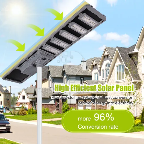 Waterproof IP65 Integrated All in One Aluminum 100W-700W Led Solar Street Light