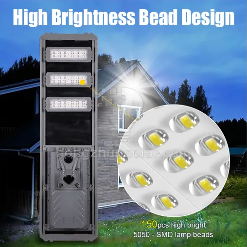 Waterproof IP65 Integrated All in One Aluminum 100W-700W Led Solar Street Light