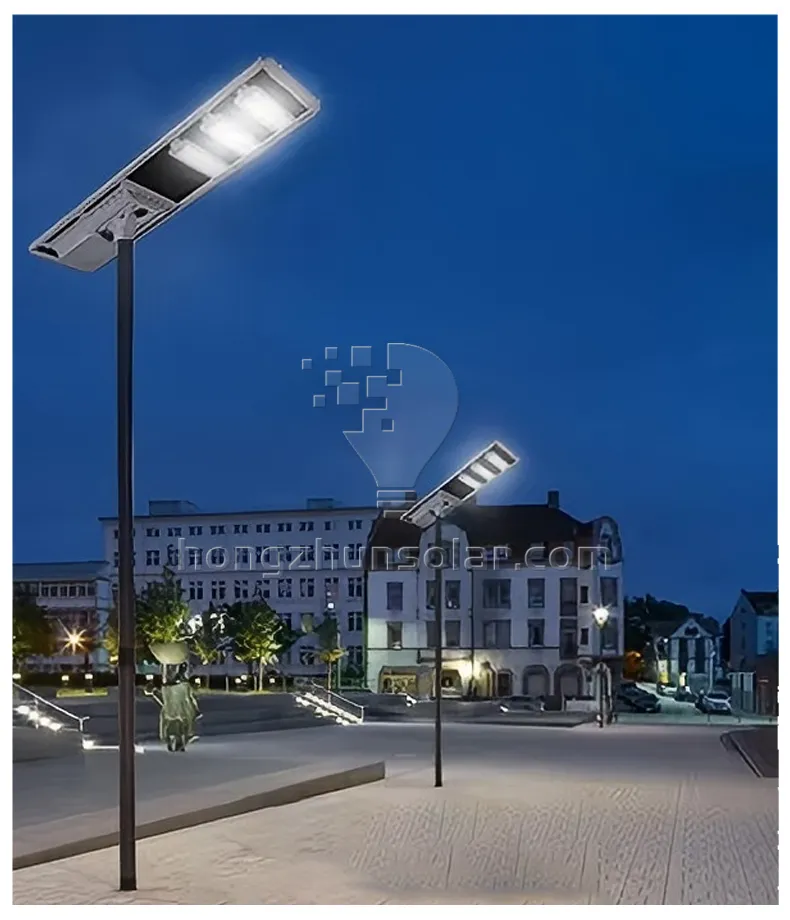 Waterproof IP65 Integrated All in One Aluminum 100W-700W Led Solar Street Light