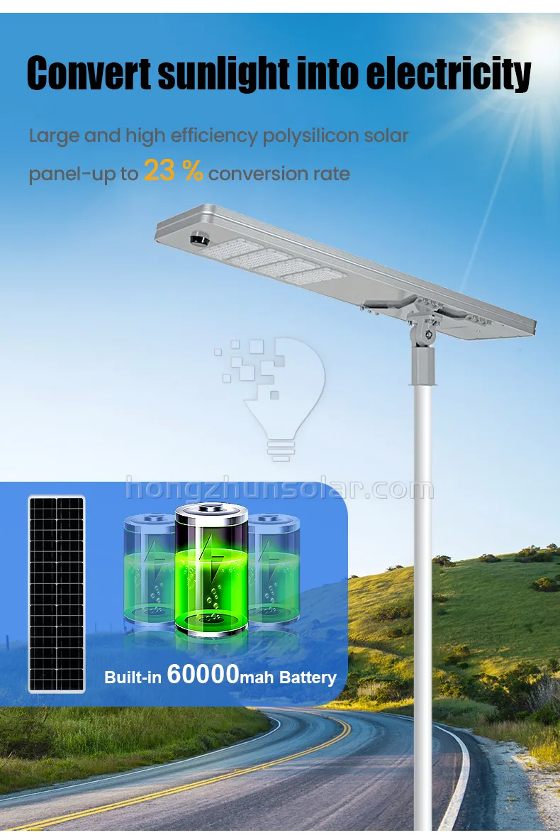 High Power IP65 Waterproof IP65 Highway Outdoor LED Solar Street Lights 50W-400W Integrated Motion Sensor All in One Road Lamp