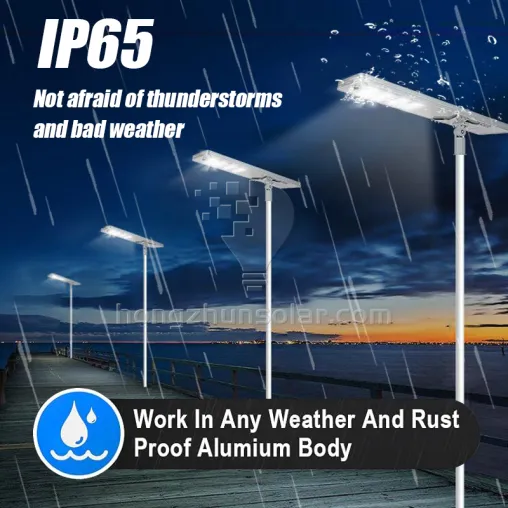 400W Solar LED Street Light