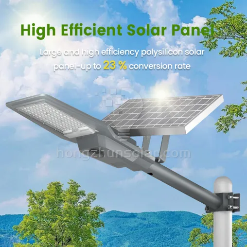 100w-400w SMD Split LED Solar Street Light Waterproof IP65 Aluminum Outdoor Road Square Lamp with Remote Control