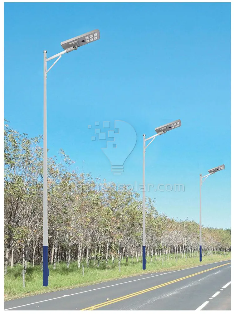 Aluminum Integrated Waterproof Ip65 100w-400w Outdoor All in One Led Solar Street Light