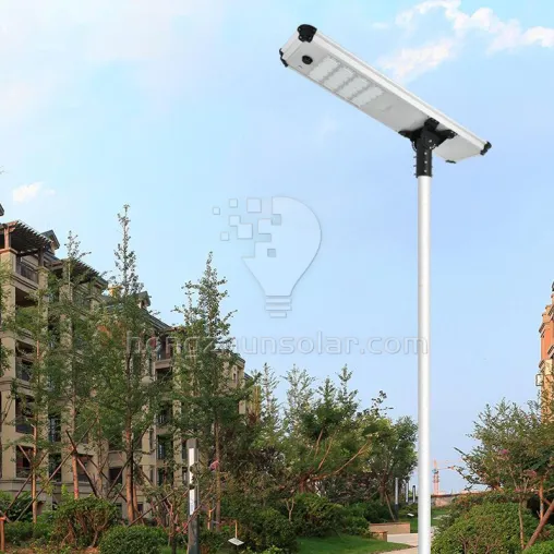 Project Lighting Waterproof 100w-500w IP65 Outdoor Aluminum Integrated Solar Street Light