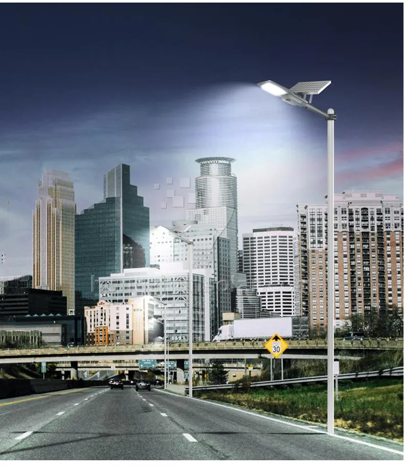 100w-400w SMD Split LED Solar Street Light Waterproof IP65 Aluminum Outdoor Road Square Lamp with Remote Control