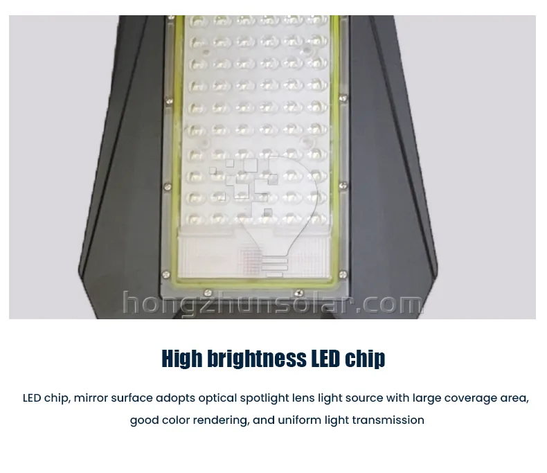 100w-400w SMD Split LED Solar Street Light Waterproof IP65 Aluminum Outdoor Road Square Lamp with Remote Control