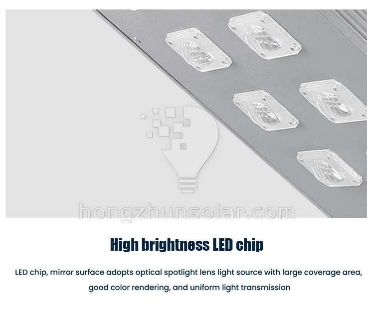 Aluminum Integrated Waterproof Ip65 100w-400w Outdoor All in One Led Solar Street Light
