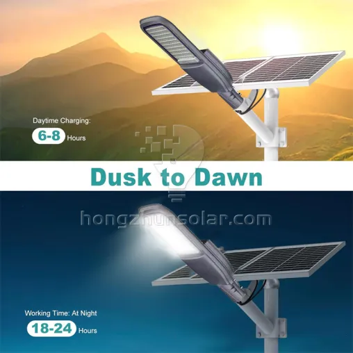 Outdoor Ip65 200w-1000w Led Solar Street Light