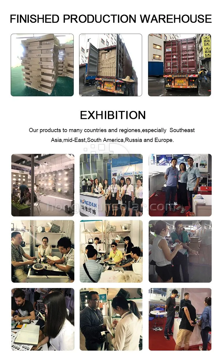 Réverbères solaires intégrés extérieurs imperméables IP65 LED 200W-600W