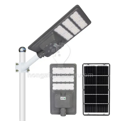 Réverbères solaires intégrés extérieurs imperméables IP65 LED 200W-600W