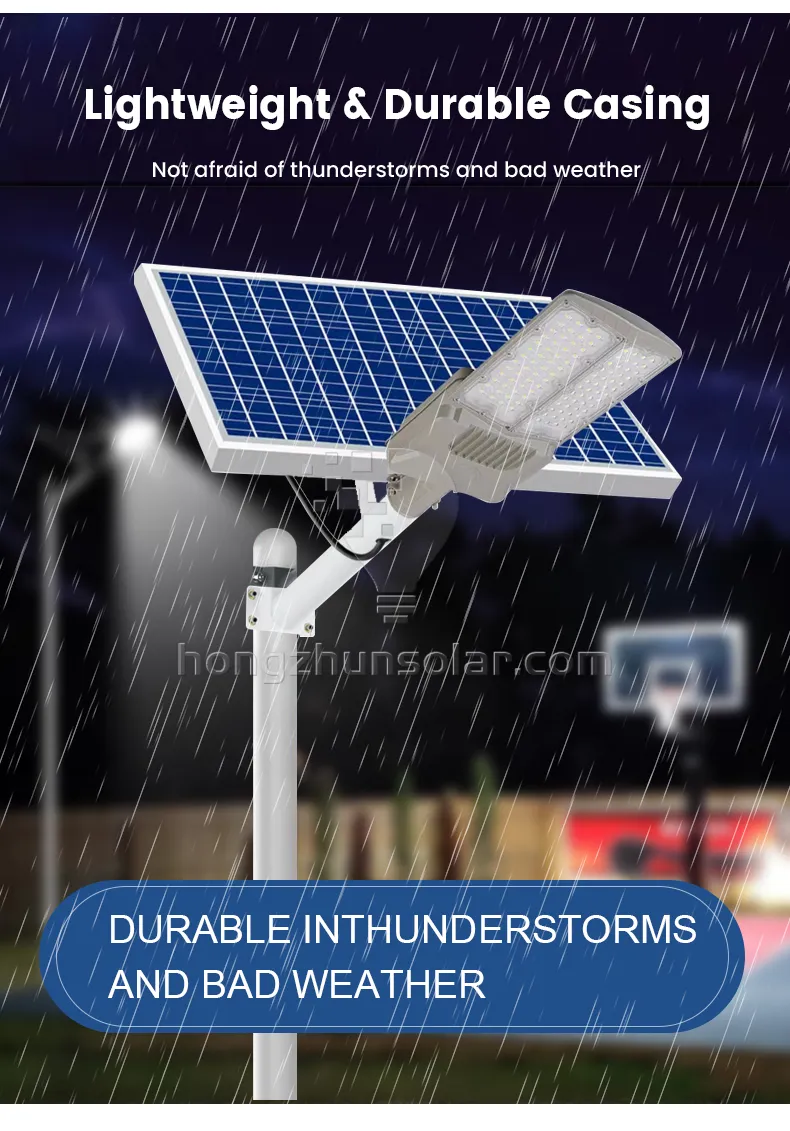 Capteur Radar contrôle du temps Ip65 étanche 100w-500w, extérieur en aluminium, lampadaire solaire Led pour autoroute