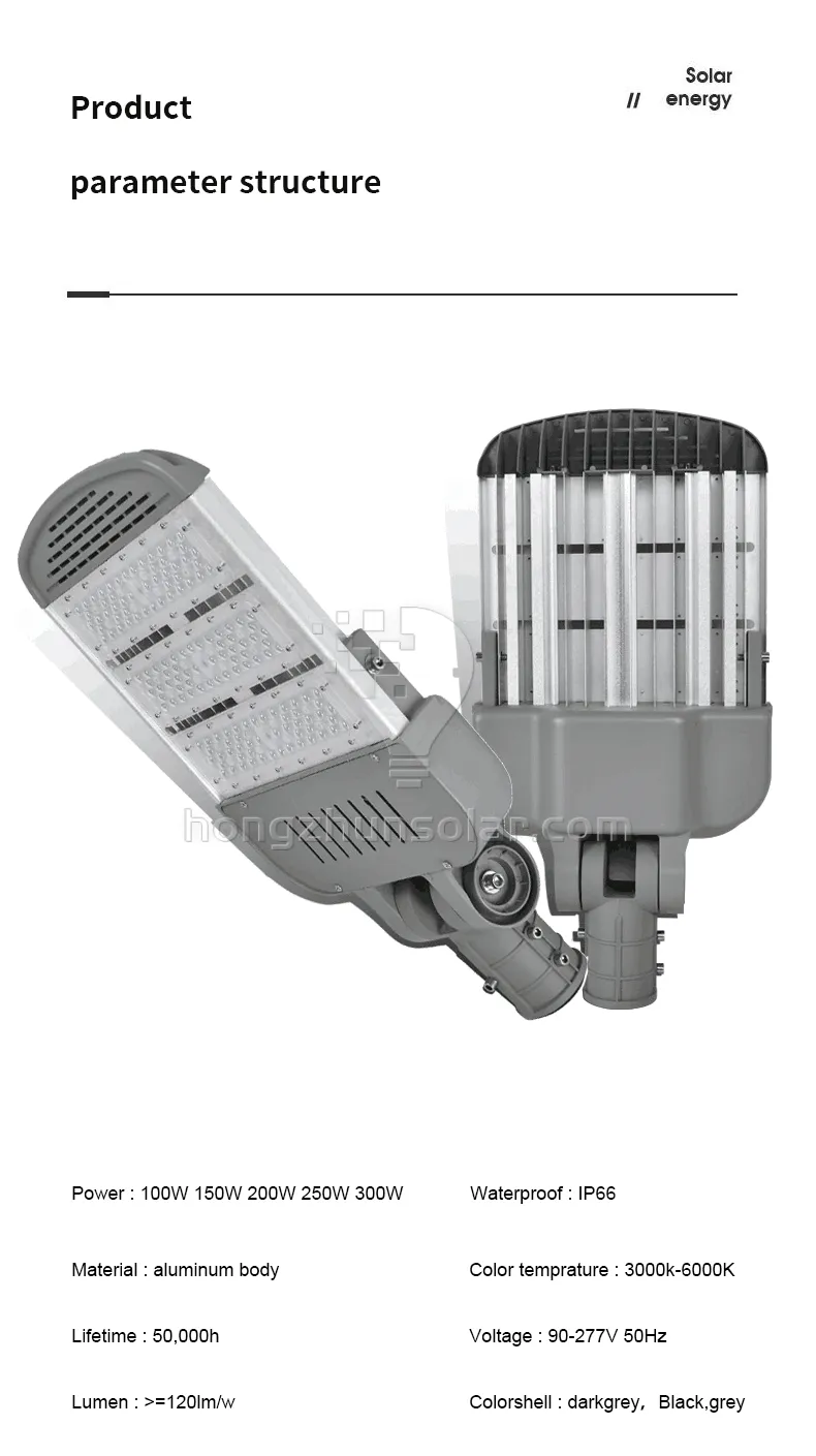 Le module imperméable extérieur en aluminium IP65 100w-300w 220v a mené des réverbères