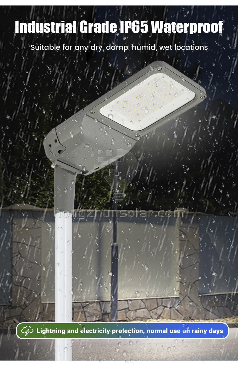 IP65 imperméabilisent le réverbère mené extérieur de la route 80w-300w de route extérieure de Smd