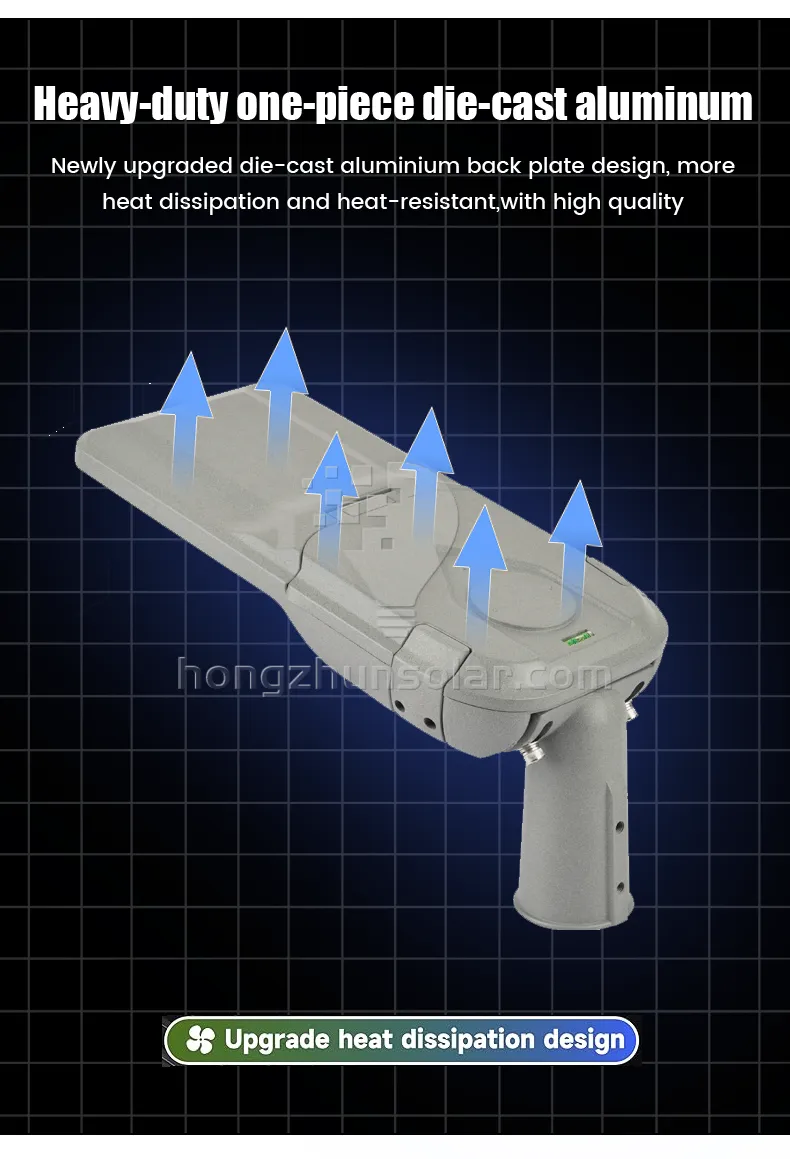 IP65 imperméabilisent le réverbère mené extérieur de la route 80w-300w de route extérieure de Smd