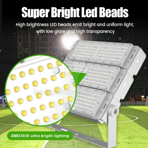 Lumière de stade LED étanche extérieure IP65 IP66, Module d'entrepôt de Tunnel 100W-1000W, projecteur en aluminium